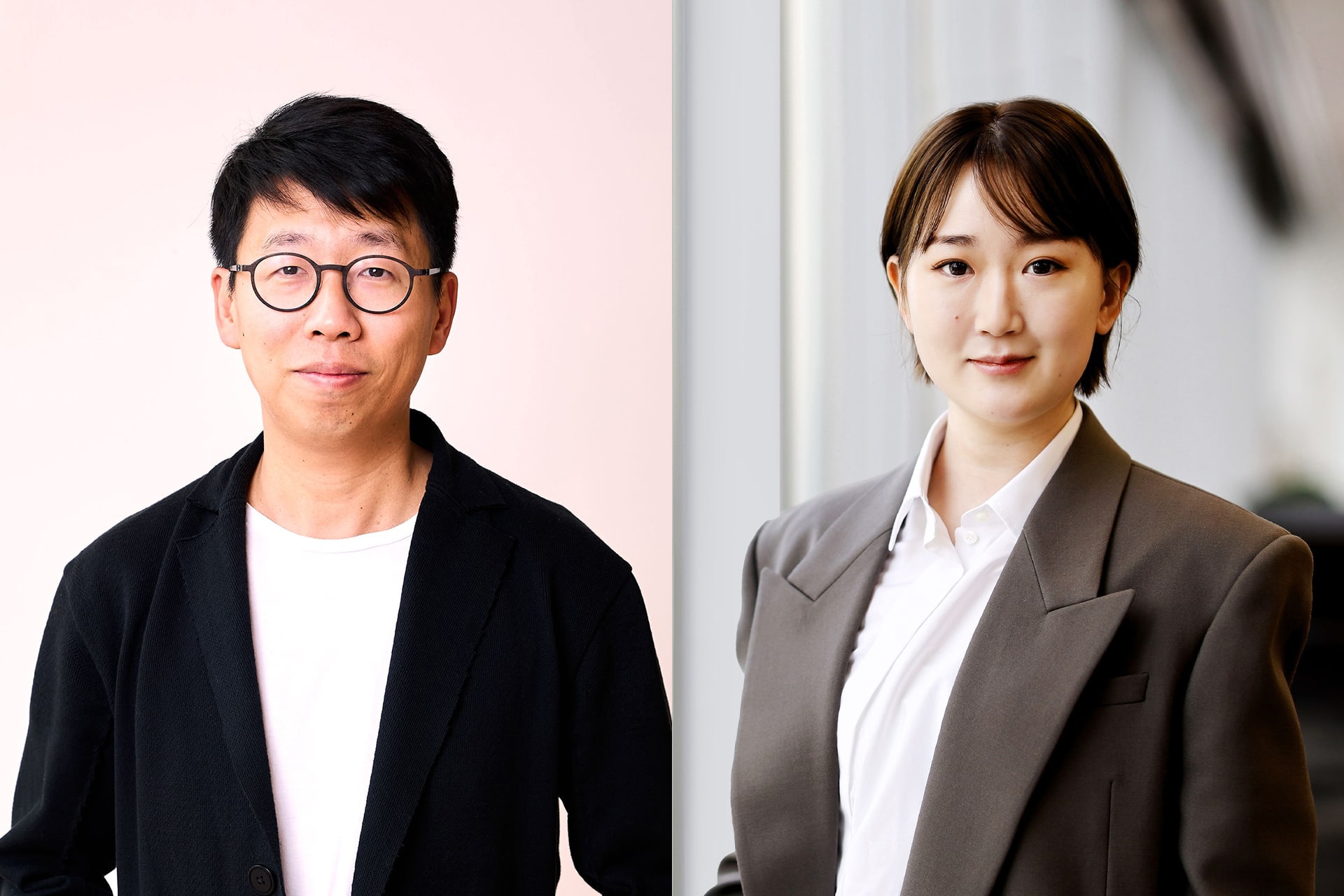 Image of Jack Zhang (left) and Lucy Liu, co-founders of Airwallex.