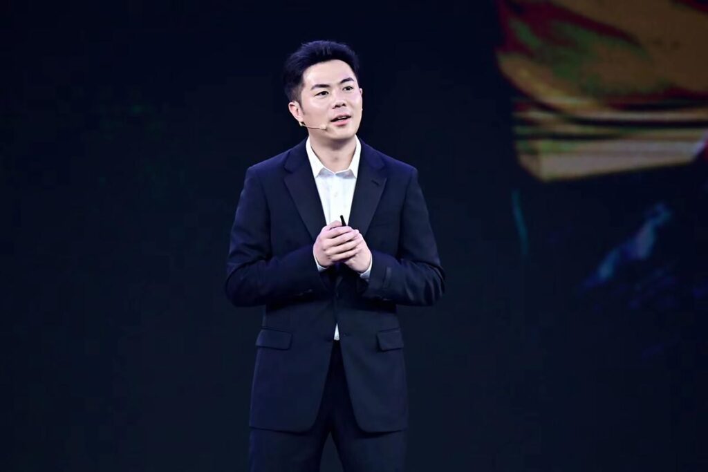 Photo of Zhang Junjie, founder and CEO of Chagee.